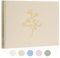 Lanpn Livre d'or Mariage en Lin, Livre d or Anniversaire de 108 Pages Vierges, Livre Mariage Livre d'or pour Diplômé, EVJF, Noces, Baptêmes, Baby shower, Pacs, Fête, Départ retraite (Beige)