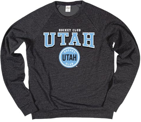Blue 84 NHL Offiziell Lizenziertes Tri-Blend Crewneck Sweatshirt High Stick