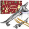 LULLEA Weihnachtsgeschenke Verpackt Dackel Flaschenöffner, Weihnachtsgeschenke Dackel Geschenke für Frauen Männer, Dackel Deko Besteck Ständer, Silber mit Weihnachtsverpackung und Weihnachtskarte