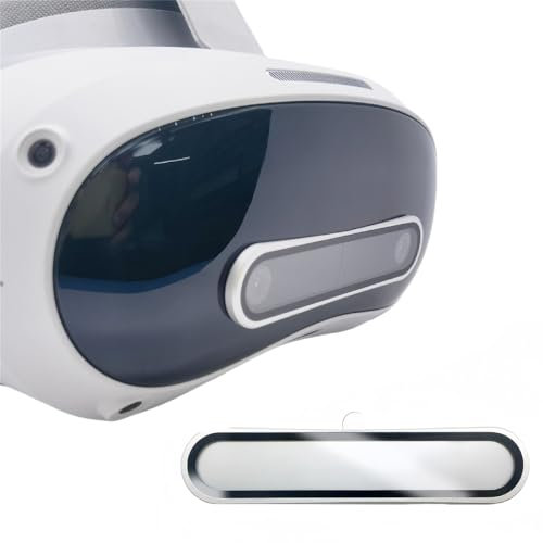 BeisDirect Película protectora de lente para auriculares PICO 4 Ultra VR de aleación + protector de pantalla de vidrio templado de alta transparencia, accesorios de película protectora de vidrio