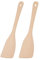 2pcs Long Handle Flat Wooden Spatula,13 Inch Wooden Spatulas for Cooking, for Non Stick Cookware Uncoated Beech Wood Kitchen Tools for Frying,Durable and Eco-Friendly