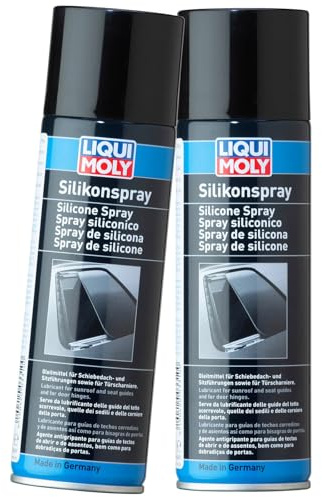 BandelOne enthält 2x 300 ML Liqui Moly Silikonspray Schmierstoff Imprägnier Spray Silikon Dose