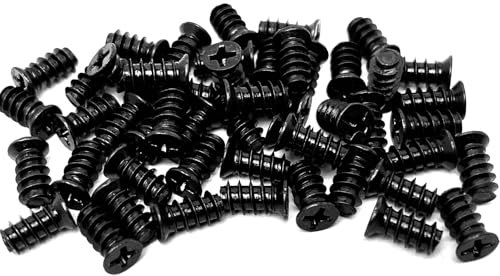 DVUIYYL PC Fan Screws 50PCS M5x10mm PC Case Screws, for 60mm, 70mm, 80mm, 90mm, 92mm, 120mm, 140mm Computer Screws