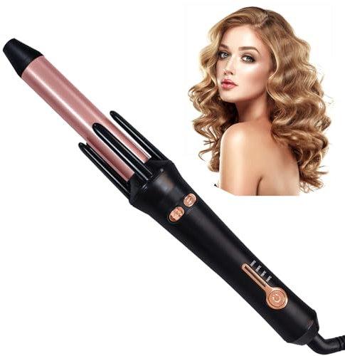 Automatischer Lockenstab, Automatic Curling Iron, Hair Curler 25mm, Haarcurler mit 4 Einstellbare Temperatur, lockenstäbe Intelligente 160-220 ℃, Intelligenter Lockenstab mit Verbrühschut