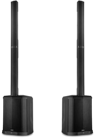 Vonyx VX822 - Altavoz Activo Bluetooth USB 12 1800W Color Negro | Bluetooth y USB incorporados, woofer de 12 pulgadas, entradas XLR y RCA, pensado para DJ móviles y sonido de calidad