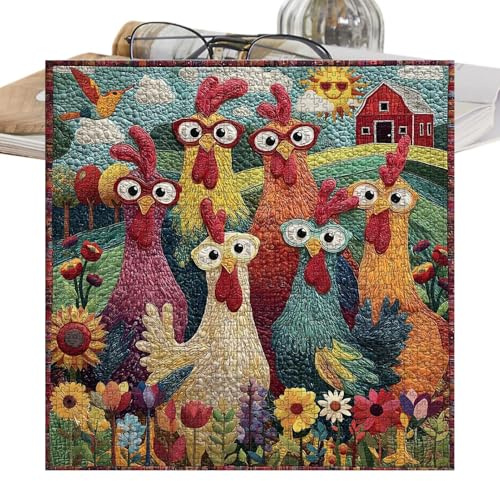 Puzzle des Hahns – Puzzle mit 1000 Teilen in lebendigen und vielfältigen Farben, lustiges Spiel für Erwachsene mit 1000 Teilen, für Anfänger, Kunstliebhaber und für