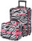 Rockland Ensemble de valises Droites Souples Tendance, zébré Rose, Taille Unique, Ensemble de valises Droites Souples Tendance