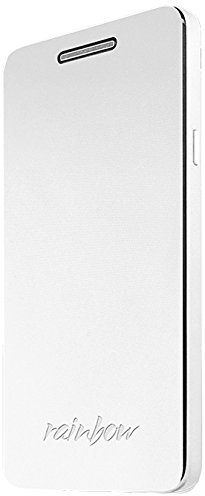 Wiko Rainbow - Funda para móvil Wiko Rainbow, blanco