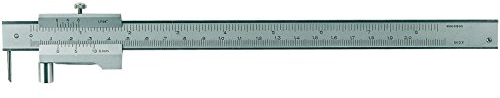 RBM Streichmaß mit Laufrolle, Ablesung 0,1 mm, Messbereich 0-200 mm, 1 Stück