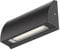 ledscom.de LED Wandleuchte/Treppenlicht SEGIN für außen, IP54, flach, Downlight, schwarz matt, eckig, 3,6 W, 278lm, kaltweiß