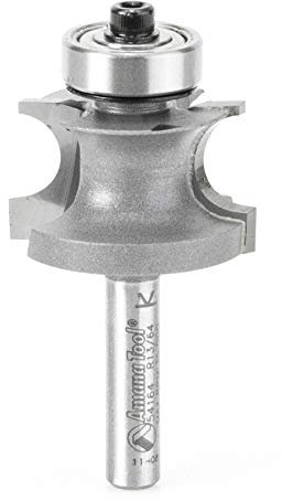 Amana 54164 Corner Bead 3/16 Radiud 1/4 Shank Router Bit by Amana