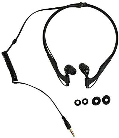 OverBoard Waterproof Pro-Sports Headphones - Black