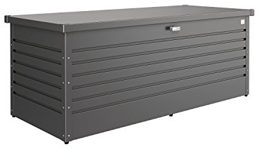 Biohort Freizeitbox Metallbox dunkelgrau-metallic 181 x 79 x 71 cm (Gr. 180)