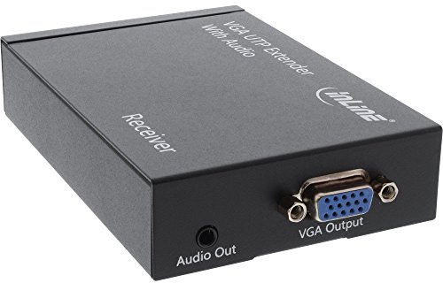 InLine 65016e VGA Extender/Receptor de Audio a través de UTP hasta 300 m