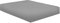 Luxury Home Collections Spannbettlaken aus 100% ägyptischer Baumwolle, 40 cm, extrabreit, Silber, Doppelbett