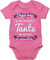 Baby Body Junge Mädchen - Ich habe eine verrückte Tante Lila - 3/6 Monate - Pink - babykleidung sprüche tante+baby-kleidung aunt aunty bodys babygeschenke babybody+tante tantes teyze strampler