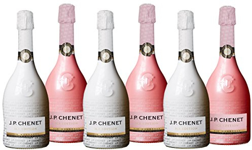 J.P. Chenet - Ice Edition Sparkling White Wine & Sparkling Rosé Wine, Medium Dry - Mixed Case of 6 - France (6 x 0.75 L)