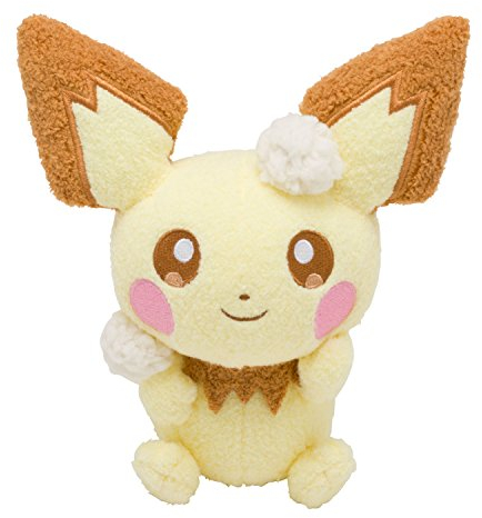 Pokemon Center Original Plüschpuppe Please Pichu