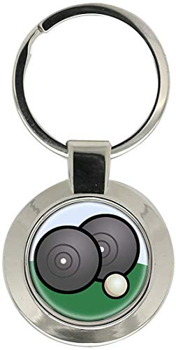 Giftshop UK Lawn Bowls Key Ring
