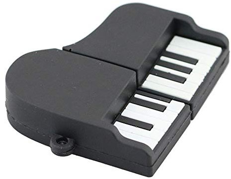 16GB Piano Model USB 3.0 Flash Drive Flash Drive 3.0 Thumb Drive USB Jump Drive Memory Stick Zip Drive USB Drive - Black