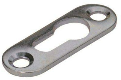 HKB® Linsenkopfbeschlag Schrankaufhänger für Linsenkopfschrauben verzinkt | Maße: 40 mm 2 Stück Artikel: 9130433