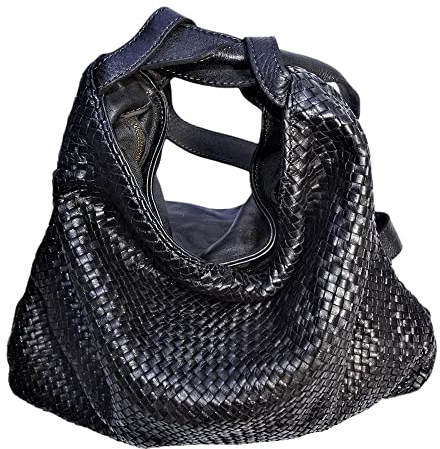 Brakumi Echtledertaschen Frau Einkaufstasche Rucksack Schulter Weiche Große Transformierbare Tagesrucksack Vintage Vintage Arbeit PC-Tasche Schwarz Outlet (nera2)