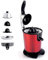 Presse Agrumes Inox Double Cônes Et Filtre En Acier Presspro Rouge Kitchencook