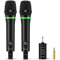 Bietrun UHF wiederaufladbar drahtlos Karaoke Mikrofon 50M kabellos Funkmikrofon 6,35mm Empfänger mit Bluetooth dynamische Metall Mikrofon für PA Karaoke Anlage PartyBox Mischpult Party Hochzeit Rede