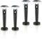 Auraglow Kabellose batteriebetriebene Outdoor-PIR-Bewegungssensor-aktivierte moderne LED-Gartenwege, wetterfest, 4er-Pack mit Erdspieß und Montagefuß
