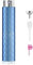 Toureal Atomizador de perfume de aluminio, 8 ml, rellenable, vacío, de viaje, para hombre y mujer, para viajes (azul)