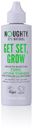 Noughty 97% Natural Get Set Grow Tonic, Leave-In Treatment für dickeres, volleres Haar, 97% natürlich, mit Erbsenkomplex & Hyaluronsäure 75ml
