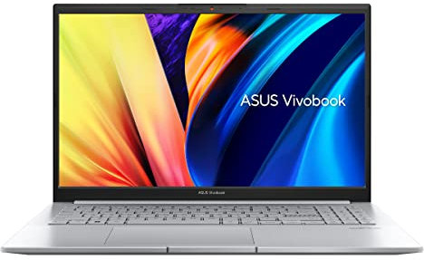 ASUS Vivobook Pro 15 M6500RC-HN058W, Notebook con Monitor 15,6 FHD Glossy, AMD Ryzen 7 6800H, RAM 16GB, 512GB SSD PCIE, NVIDIA GeForce RTX 3050 4GB GDDR6, Windows 11 Home, Argento