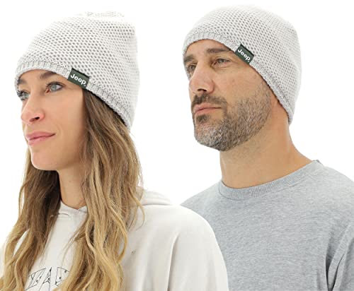 JEEP O102599-J863 J Tricot HAT J22W Unisex Light Graystone Uni