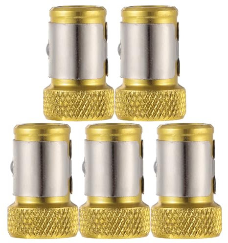 YARNOW 5stücke Magnetische Schraubendreher Bits Mit Magnetring Starker Magnetisierer Für Schraubendreher Magnetischer Bithalter Passend Für Sechskantschrauben