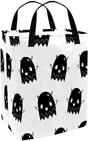 Wäschekorb mit Alien-Muster, wasserdicht, freistehend, für Kleidung im Wohnheim und in der Familie