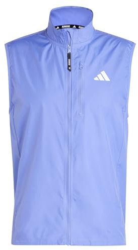 adidas Herren Own the Run Vest, Semi Cobalt Blue, M