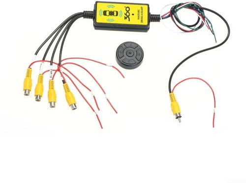 SPORTARC Video Switcher Avanzato Auto Panoramica Senza Fili Telecomando Video Inversione Interruttore Box