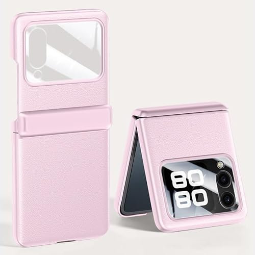 Étui à rabat pour smartphone Étui à rabat Huawei Nova 2024 avec protecteur d'écran intégré, étui de protection fin en cuir PU avec charnière de protection compatible avec Huawei Nova Flip Étuis à raba