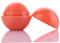 Lippenbalsam, natürliche feuchtigkeitsspendende Lippenbalsam glatte Kugelheilung Lippenbalms Fruchtgeschmack Lippen Pflege vollständig Hydratation Lippenstift, Lippenpeeling (orange)