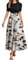 Robe Longue Fluide Amincissante Acheter en Ligne Beige Ete Robe Soiree Femme Chic Manche Courte Vetement Ete Fleurie Col Rond de Soirée Chic de Cocktail Ample Volants Femme Beige S