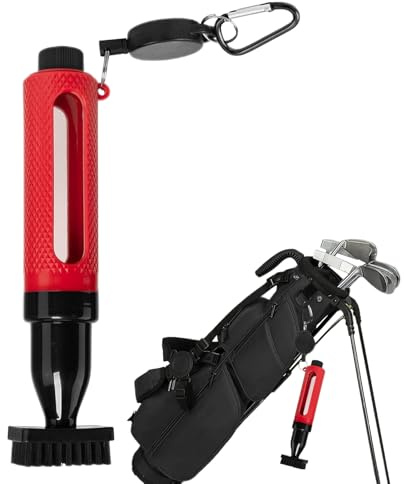 Nettoyeur De Club De Golf | Accessoire De Nettoyage pour Clubs De Golf | Brosse Portable Léger pour Le Practice avec Poignée Ergonomique