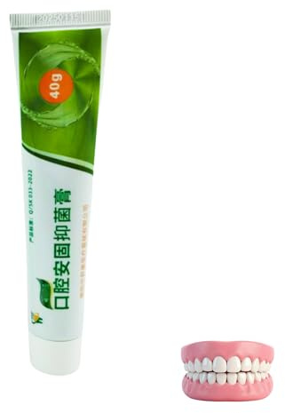 Secure Waterproof Denture Adhesive, Extra Strong Hold For Upper, Lower or Partials, Suitable for All Ages,1pc