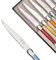 Coffret de 6 Couteaux à steak Laguiole ABS coloris assortis