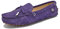 MINITOO Scarpe Mocassino Donna Casuale Scarpe Flats YB9602 Viola Chiaro EU 39