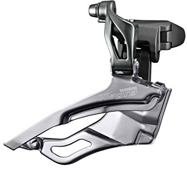 SHIMANO Tiagra FD-4703 3x10-Speed Front Derailleur, 34.9mm Clamp, Black, Aluminum