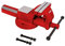 STIER Parallelschraubstock, Spannweite 125 mm, Größe 100 mm, Schraubstock mit breiter Ambossfläche, hohe Spannkraft, inkl. Befestigungsmaterial & Rohrspannbacken