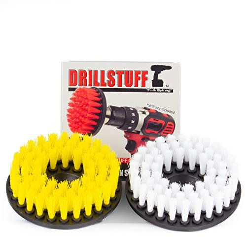 Reinigungszubehör - Bad-Accessoires - Drill Brush - Duschtüren - Glasreiniger - Badewanne - Badvorleger - Waschbecken - Bodenbelag - Harte Wasser Stain Remover - Fugenreiniger - Spin Brush - Leder