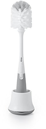 OXO Tot Goupillon à biberon avec nettoyeur de tétine et support