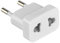 Electraline 70046 Adattatore da Viaggio, Bianco
