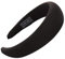 YWLINK Mode Samt Sport Haarband Volltonfarbe Damen Haar Kopfband Einfache SüßE MäDchen Stirnband(C Schwarz,)